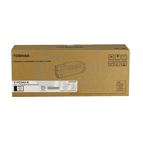 Original Toshiba ES347CS, ES407CS Black Toner Cartridge TFC34K