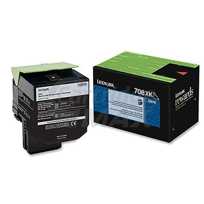 1 x Lexmark (70C8XK0) Original CS510 Black Extra High Yield Toner Cartridge