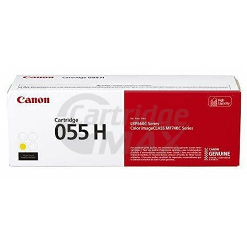 Canon CART-055HY Yellow High Yield Original Toner Cartridge