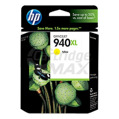 HP 940XL Original Yellow High Yield Inkjet Cartridge C4909AA - 1,400 Pages