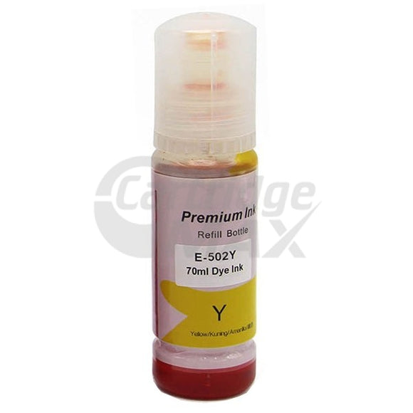 Epson T502 Generic Yellow Ink Bottle [C13T03K492]
