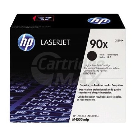 1 x HP CE390X (90X) Original Black High Yield Toner Cartridge - 24,000 Pages