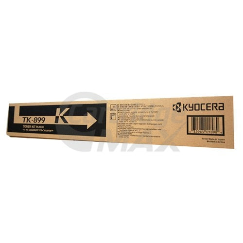 1 x Original Kyocera TK-899K Black Toner Cartridge FS-C8020MFP, FS-C8025MFP, FS-C8520MFP, FS-C8525MFP