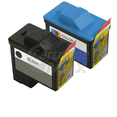 3 Pack Dell 720 A920 (T0529 + T0530) Generic Ink Combo [2BK,1C]