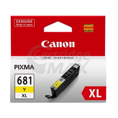 Canon CLI-681XLY High Yield Original Yellow Inkjet Cartridge