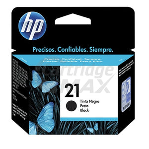 HP 21 Original Black Inkjet Cartridge C9351AA - 185 Pages