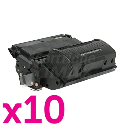 10 x HP Q5942X (42X) Generic Black Toner Cartridge - 20,000 Pages