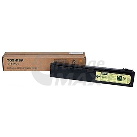 Original Toshiba e-Studio 2040C, 2540C, 3040C, 3540C, 4540C Yellow Toner Cartridge TFC25Y