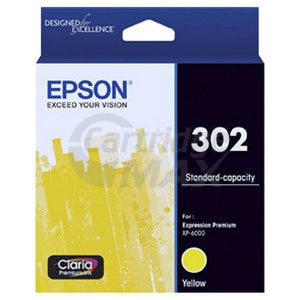 Epson 302 (C13T01W492) Original Yellow Inkjet Cartridge