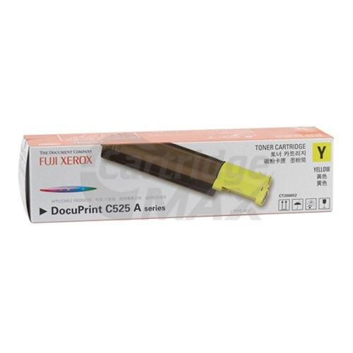 Fuji Xerox Docuprint C525A / C2090FS Original Yellow Toner Cartridge - 4,000 pages (CT200652)
