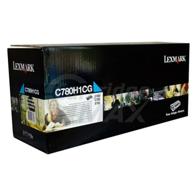 Lexmark (C780H1CG) Original C780 / C782 High Yield Cyan Toner Cartridge