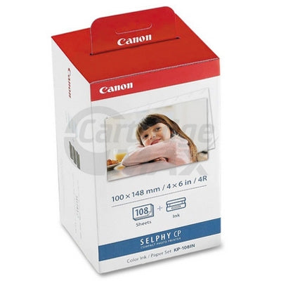 Canon KP108IN Ink & Paper Original Ink Pack
