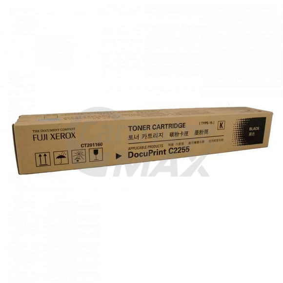 Fuji Xerox DocuPrint C2255 Original Black Toner Cartridge - 15,000 pages (CT201160)