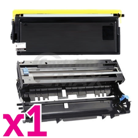 Brother Generic TN-7600 Toner Cartridge + Generic DR-7000 Drum Unit Combo