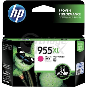 HP 955XL Original Magenta High Yield Inkjet Cartridge L0S66AA - 1,600 Pages