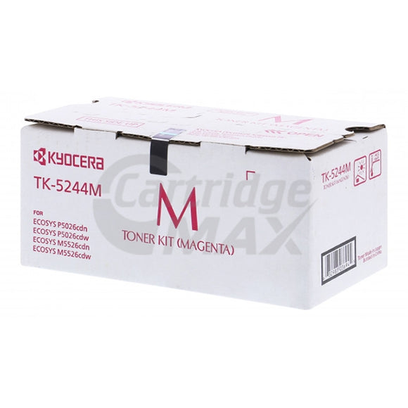 Original Kyocera TK-5244M Magenta Toner Cartridge Ecosys M5526, P