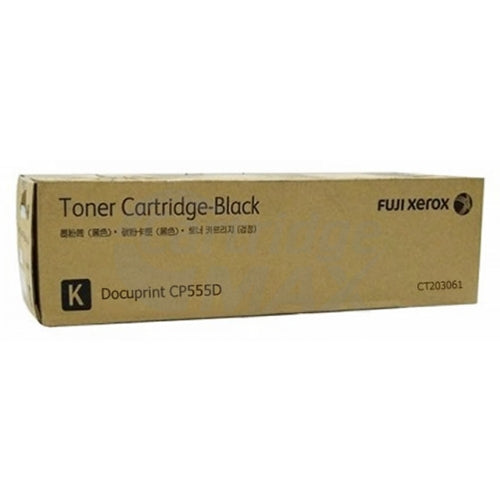 Original Fuji Xerox DocuPrint CP555d Black Toner Cartridge CT