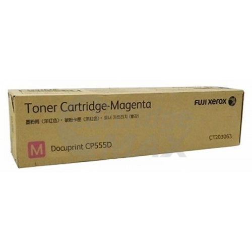 Original Fuji Xerox DocuPrint CP555d Magenta Toner Cartridge CT203063 - 16,000 pages