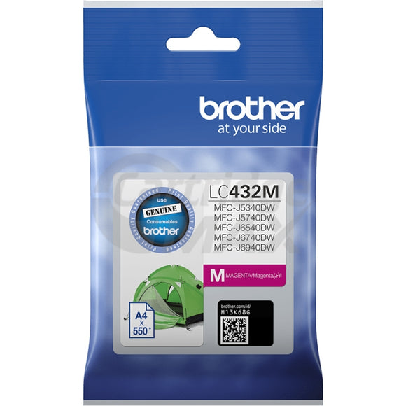 Brother LC-432M Original Magenta Ink Cartridge