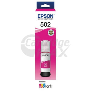 Original Epson T502 EcoTank Magenta Ink Bottle [C13T03K392]