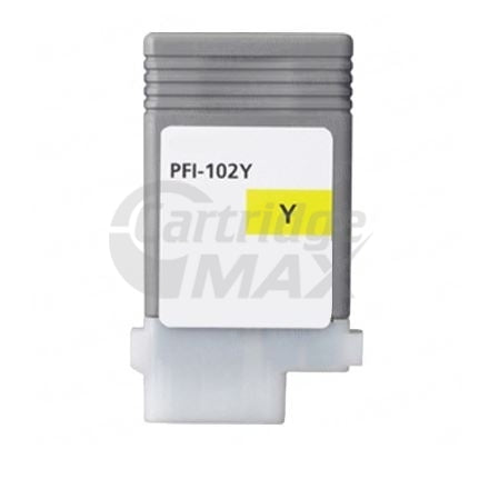 Generic Canon PFI-102Y Yellow Ink Cartridge